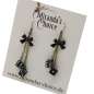 Preview: earrings black dices