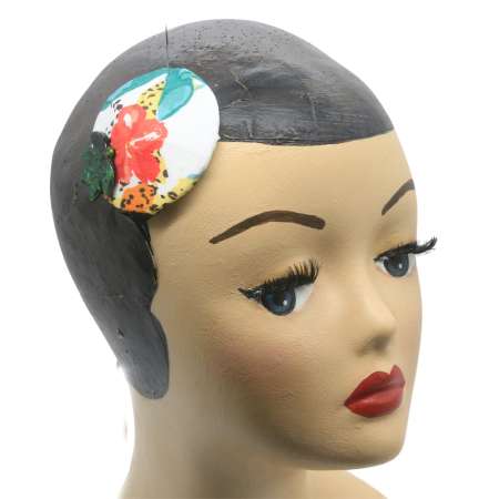 fascinator small white hawaii