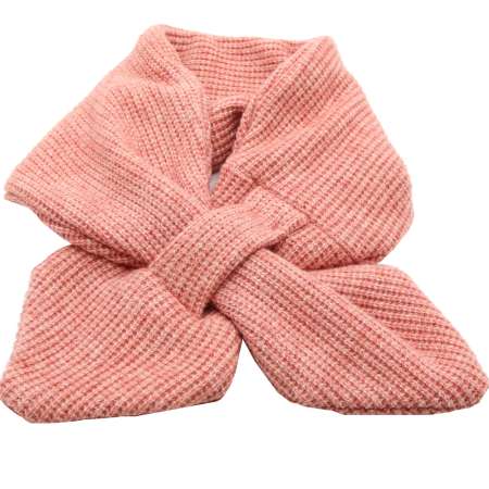 Marple scarf pink wool