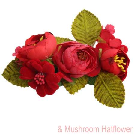 corsage flower red