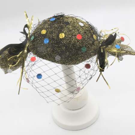 firecracker hat veil confetti