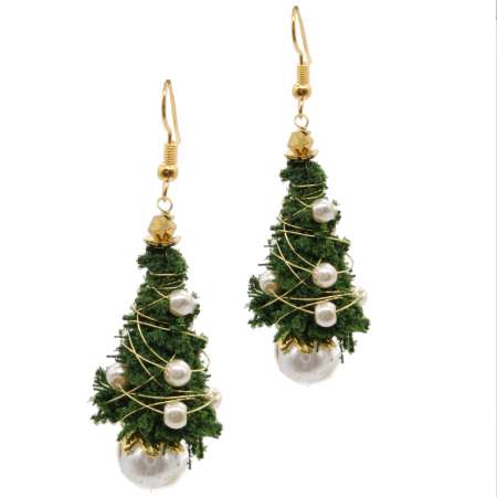 earrings christmas tree