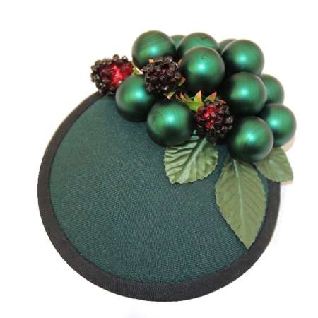 Fascinato vintage mirror berries dark green xmas