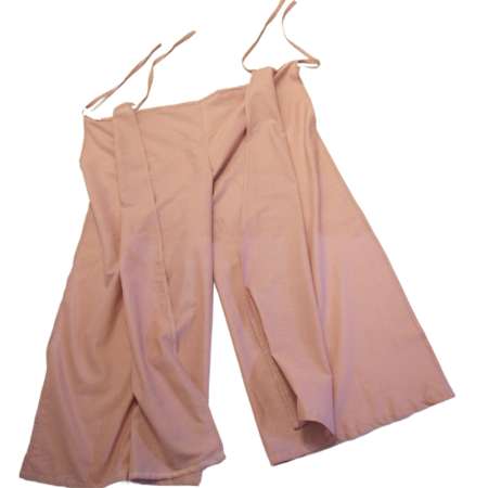 Wrap around pants in pink
