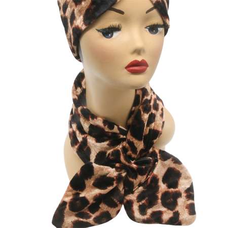 Marple scarf leopard