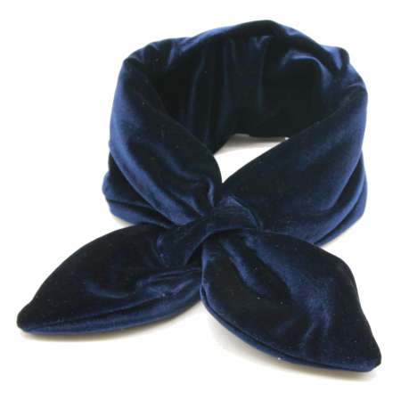 Marple scarf velvet blue miranda's choice