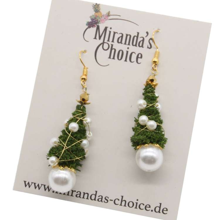 earrings christmas tree