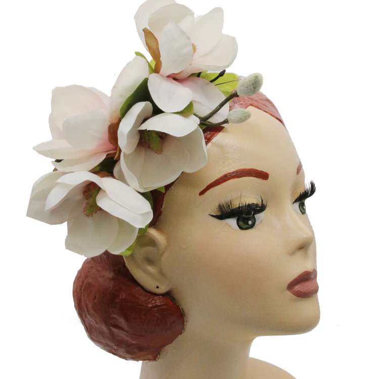 Magnolia, rosy, hairflower, clip flower