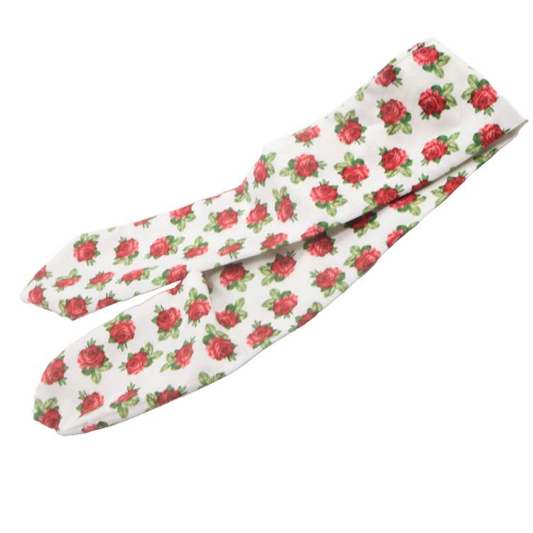 hair band red roses