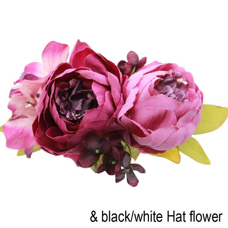 Kopf: lila Haarblume, Ansteckblume, violett