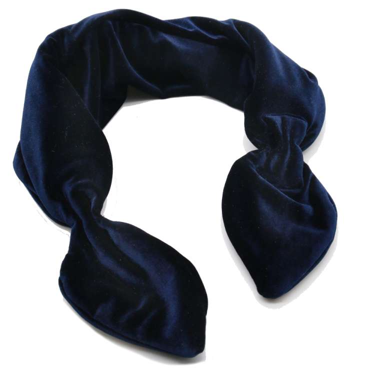 fishtail scarf velvet blue by miranda's choice 20