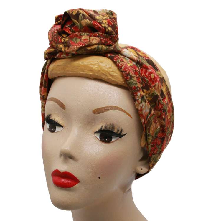 dressed, as a knot: Autumn Turban Hairband with Wire