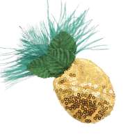 Mini Fascinator with Sequins Pineapple