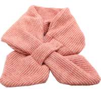 Pink woolen Marple scarf