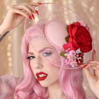 Pink Mystique - Dafna's Star Collection: Hat in Pink