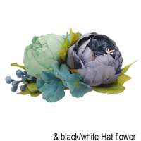 Big Turquoise  Hair flower & 3in1 Corsage flower