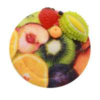 Mini Fascinator with colourful fruits